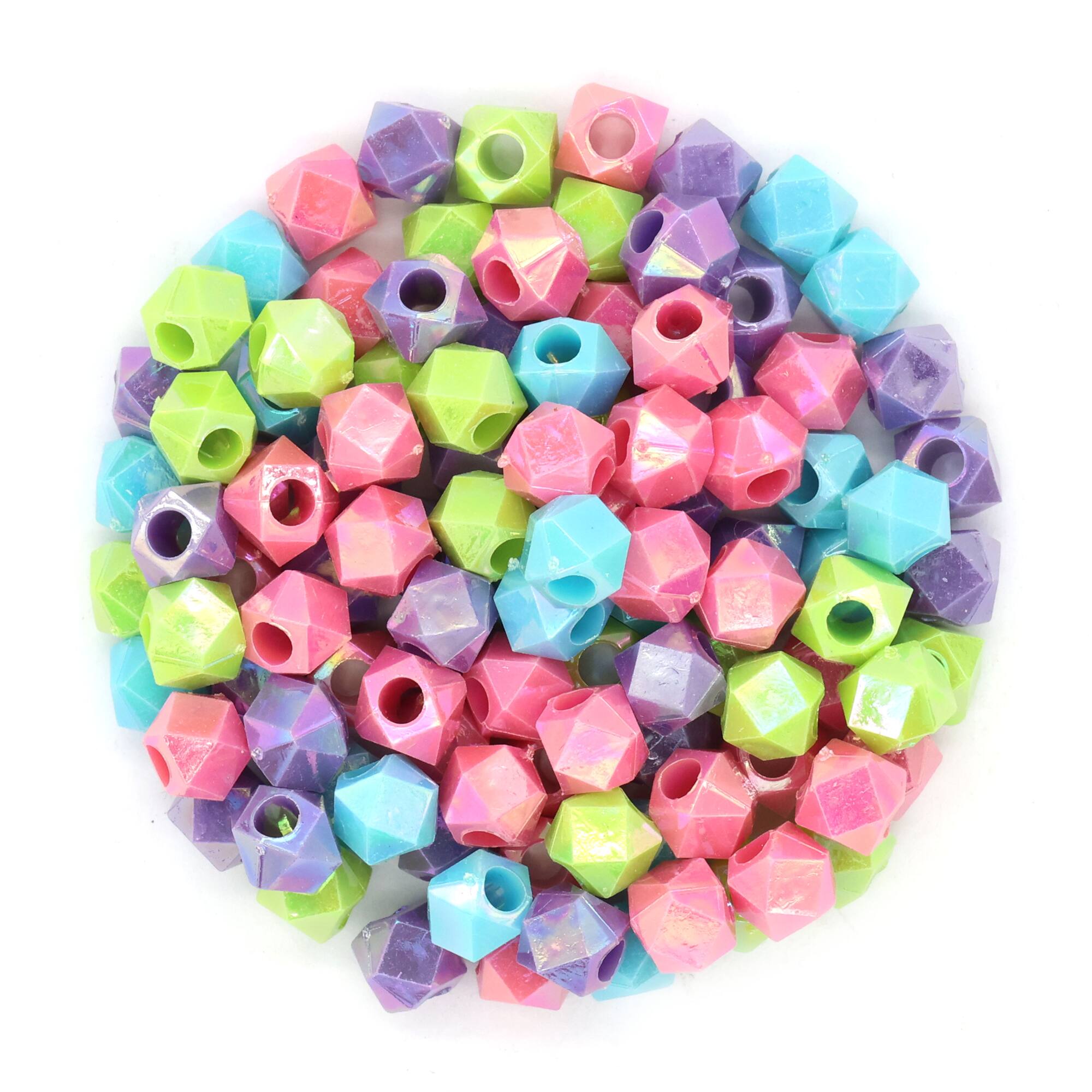 8mm Pastel Mix Faceted Beads, 200ct. by Creatology™